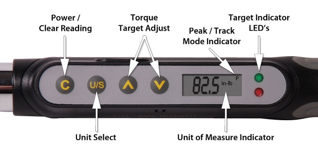 Drehmomentschlüssel digital UNIOR (1-20 Nm)